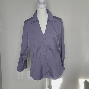 Coldwater Creek lavender blouse - no wrinkle,  Size M